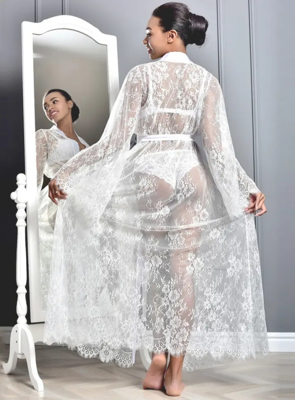 Lace Robe - Image 3